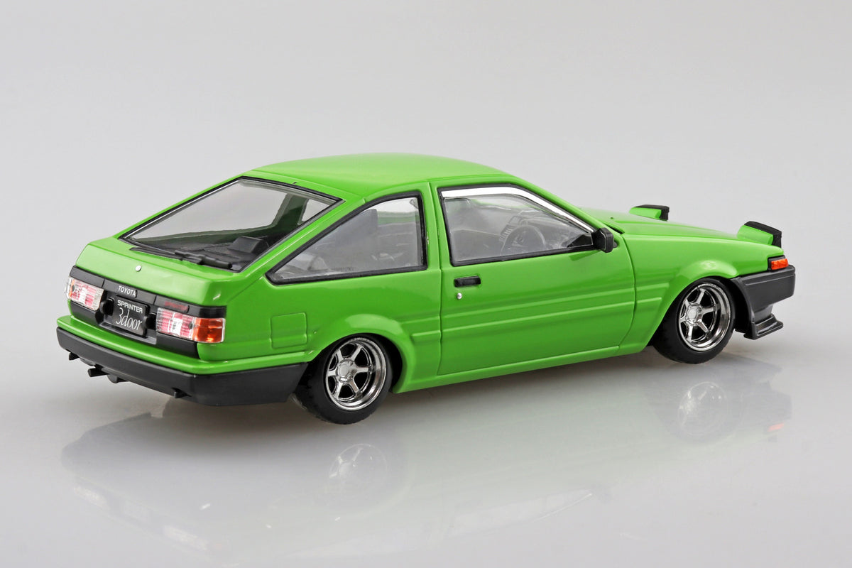 Aoshima SNAP KIT 1/32 Toyota Sprinter Trueno Custom Wheel (Green