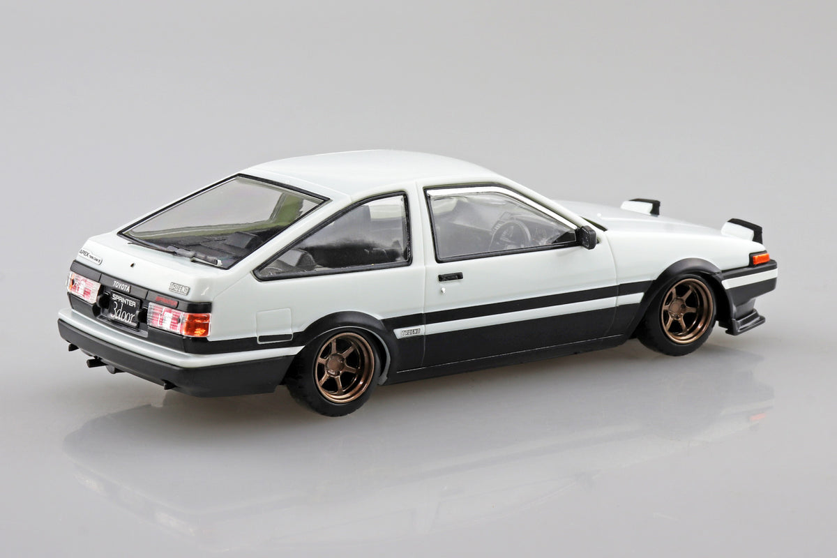 Aoshima SNAP KIT 1 32 Toyota Sprinter Trueno Custom Wheel White 11CU aoshima-snap-kit-1-32-toyota-sprinter-trueno-custom-wheel-white-11cu