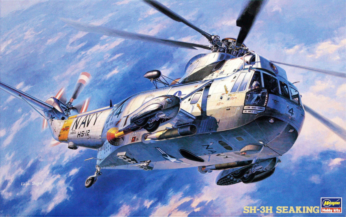 Hasegawa 1/48 US Sikorsky SH-3H Seaking PT1 07201 – Burbank's