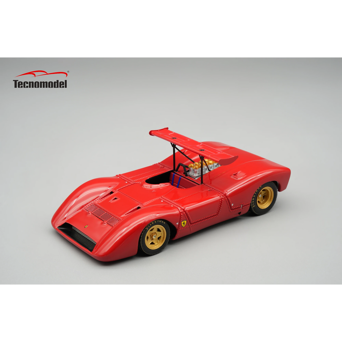 Tecnomodel 1/43 Ferrari 612 Can-Am (Press Car)Red 1968 TM43-33A