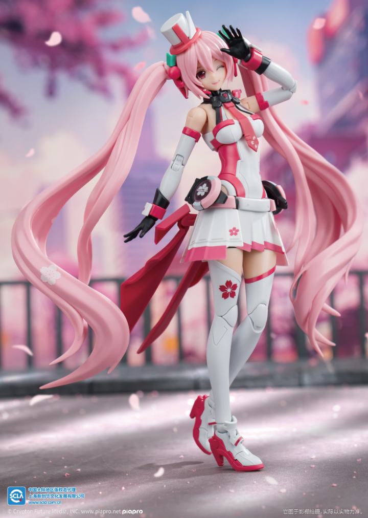 SoSkill Hatsune Miku Sakura Express Plastic Model Kit 83368001 SoSkill Hatsune Miku Sakura Express Plastic Model Kit 83368001