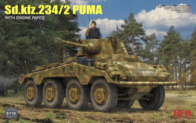 Ryefield Models 1/35 German SdKfz 234/2 Puma 5110 COMING SOON!