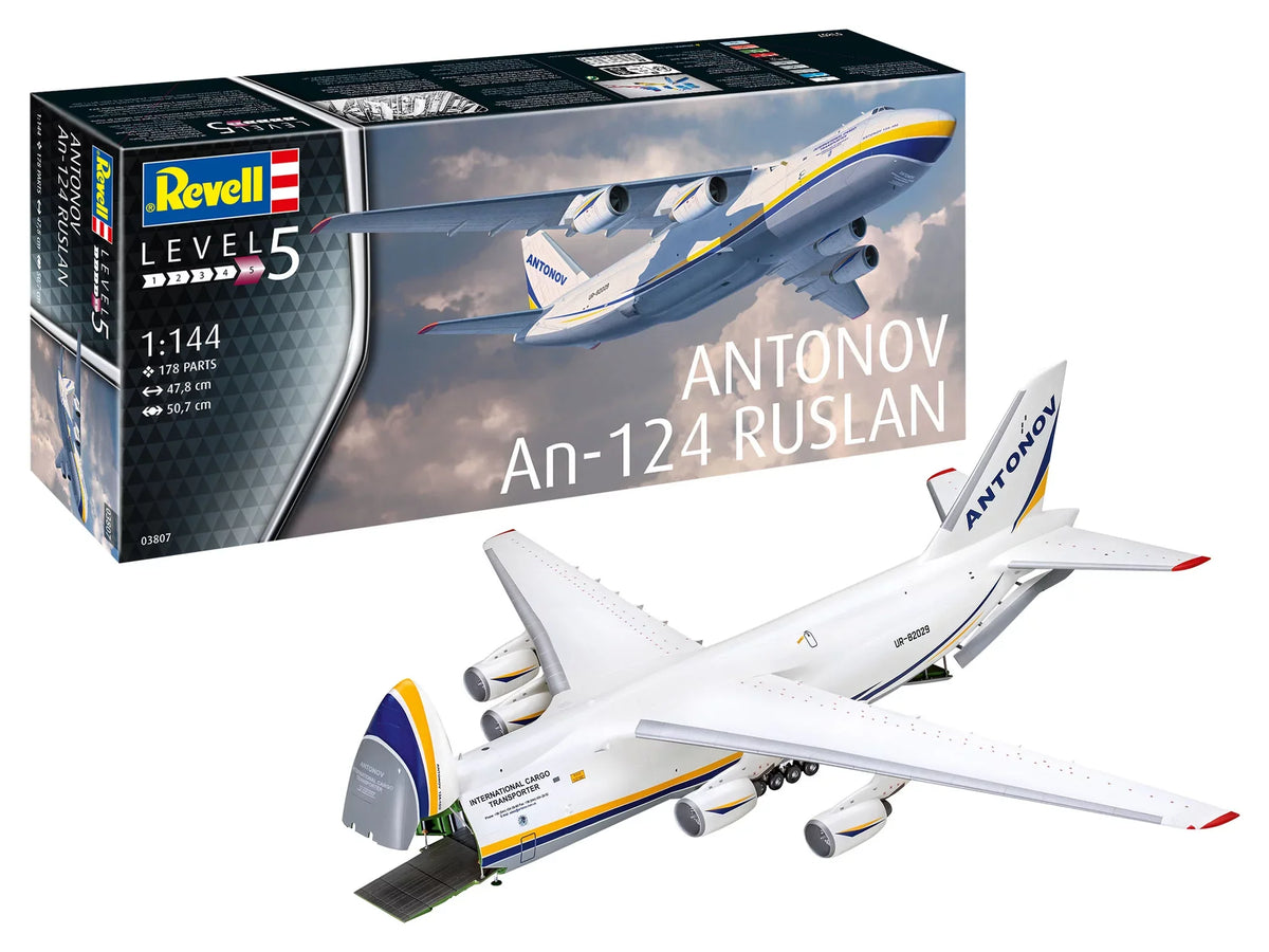 Revell 1/144 Antonov AN-124 Ruslan 03807 – Burbank's House of Hobbies