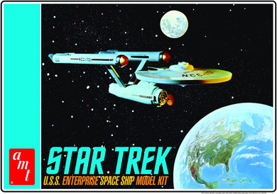 AMT Star Trek 1/650 USS Enterprise NCC-1701 AMT1296D Damaged Box