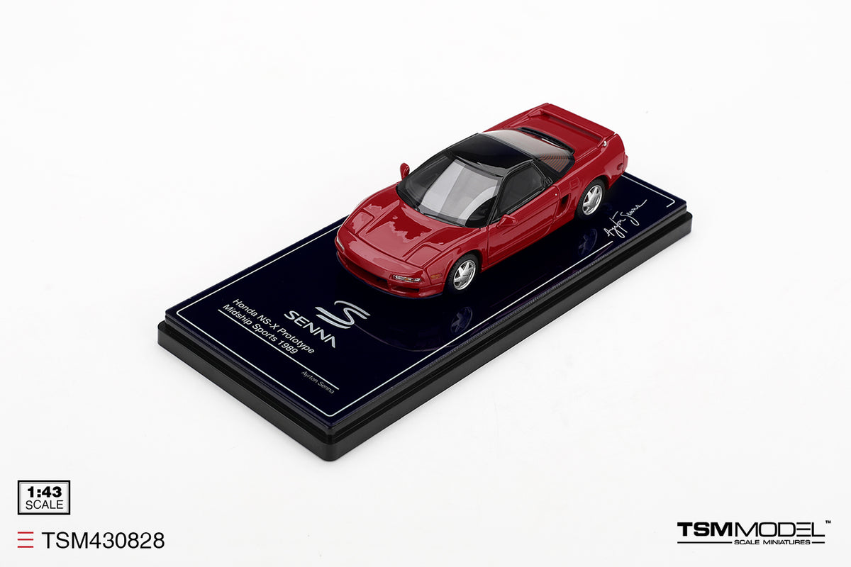 1998 Ayrton Senna 1/6ドール TAKARA難あり未開封品セナ TSM 1/43 Honda NS-X Prototype Midship Sports 1989 Ayrton Senna