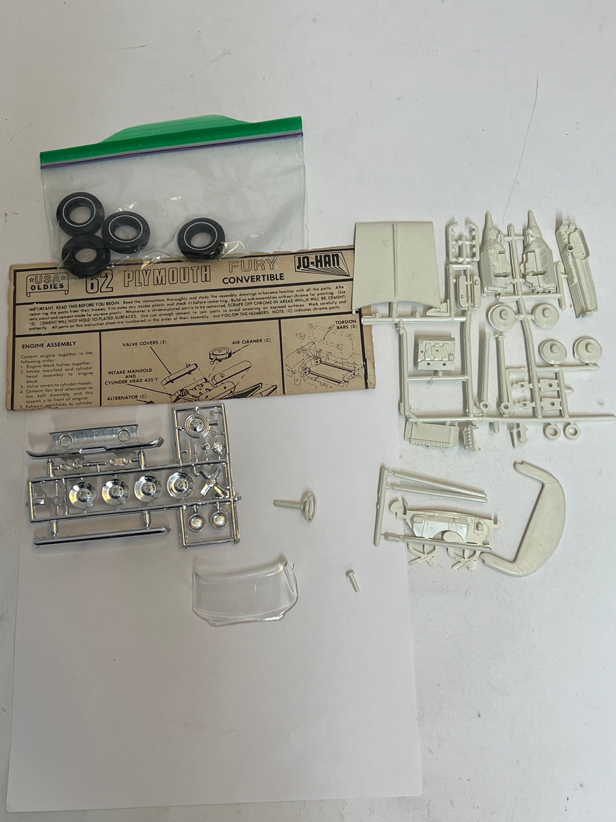 Jo-Han 1/25 Jo-Han '62 Convertible Plymouth Fury Open Box C4762