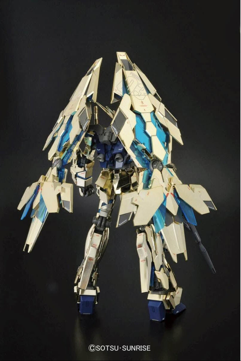 Bandai 1/100 MG RX-0 Unicorn Gundam 03 Phenex Gold Plated Full
