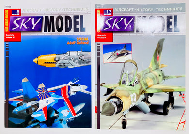 Sky Model Quarterly Two Issue Pack Vol IV Issue 12 and Vol III Issue 8 SMQ001 SALE!