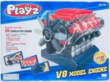 Load image into Gallery viewer, Playz V8 Combustion Engine Working Model Kit STEM 99102
