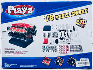 Playz V8 Combustion Engine Working Model Kit STEM 99102