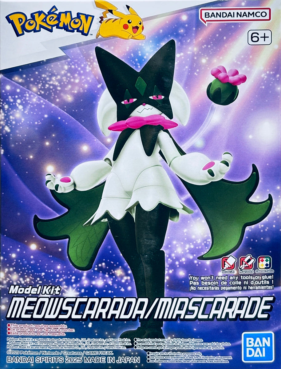Bandai Pokemon Model Kit Meowscarada 5068373' – Burbank's House of