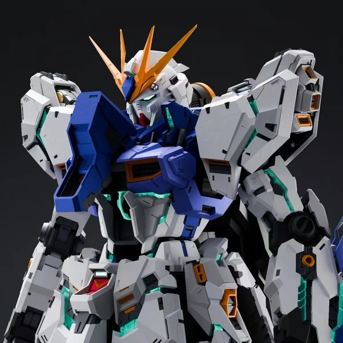 プレミアム フィギュア 前田 * ライガー Dragon Tiger Model 1/100 MG Model RX-93 FF Nu Fukuoka GK Style