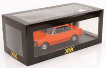 Load image into Gallery viewer, KK Scale 1/18 BMW 1502 2. Series 1974 Orange KKDC181144