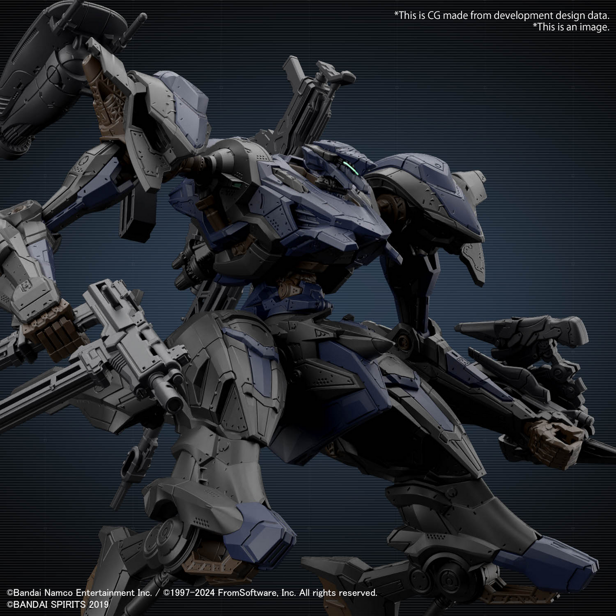 Bandai 1/144 30MM Armored Core Ⅵ Fires of Rubicon Steel Haze