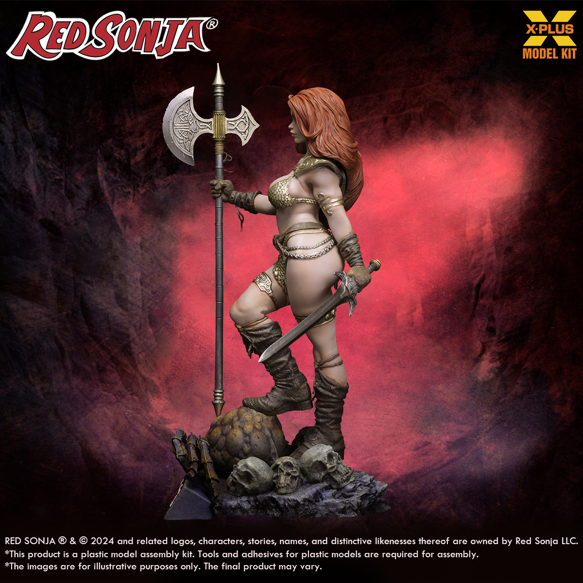 X-Plus 1/8 Red Sonja XPL-33 #411 – Burbank's House of Hobbies