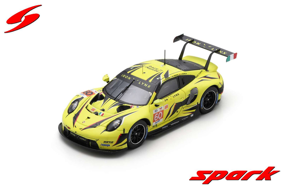 Spark 1/43 Porsche 911 RSR - 19 No.60 IRON LYNX Le Mans 24H 2023