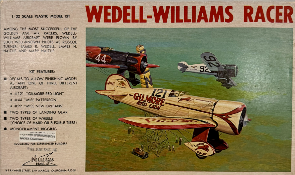 Willams Bros. 1/32 Gee Bee 