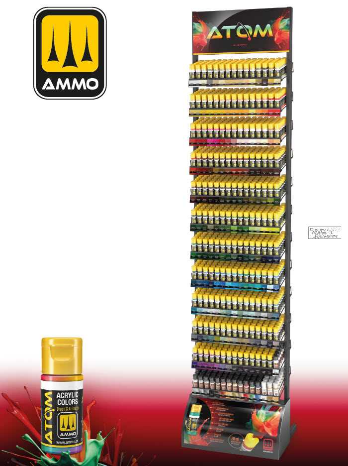Ammo by Mig ATOM Acrylic Paint Line COMING SOON!