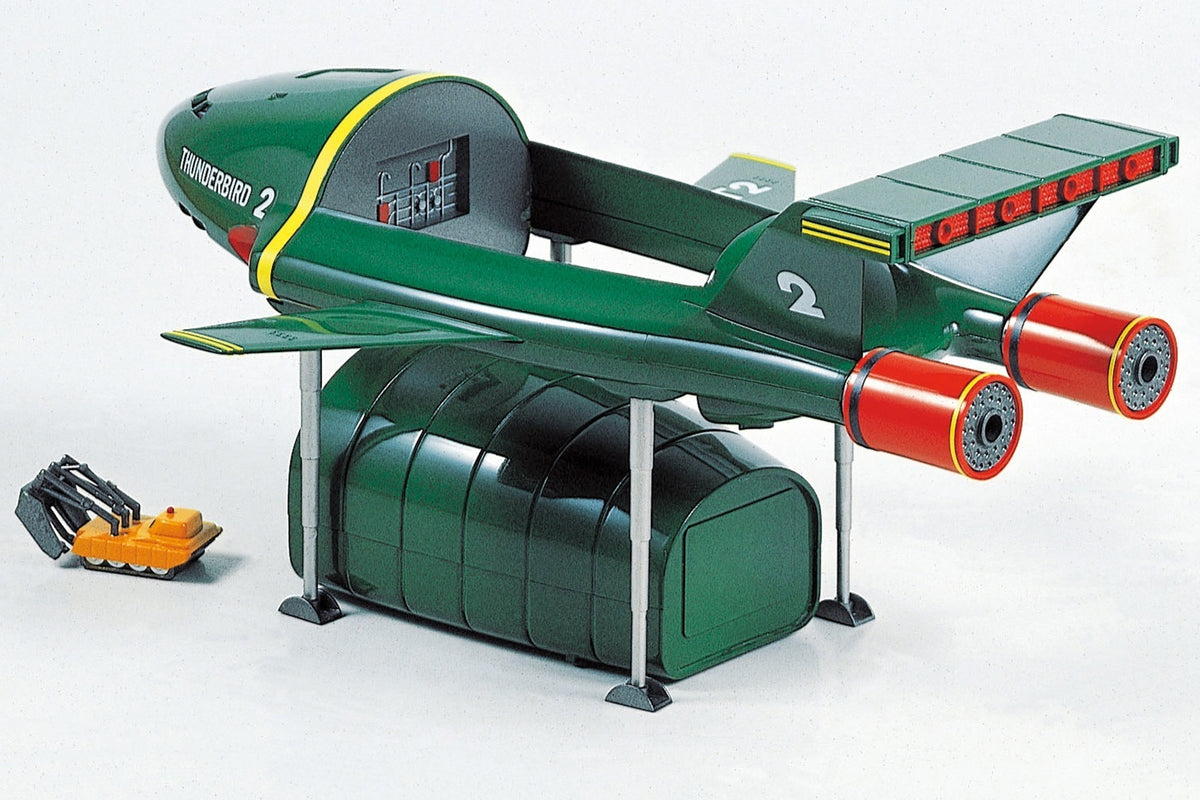 ［絶版］AOSHIMA Thunderbirds TB 2 1/350 Aoshima Thunderbirds 1/350 Thunderbird 2 and 4 No.2 06240