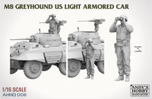 Load image into Gallery viewer, Andy&#39;s Hobby HQ/Takom 1/16 US M8 Greyhound US Light Armored Car w/ Figure AHHQ-008 COMING SOON!