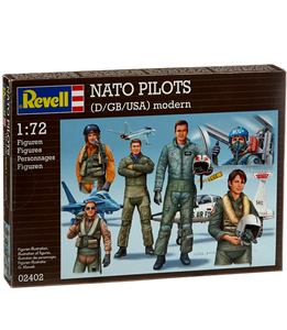 Revell 1/72 NATO Pilots (D/GB/USA) Modern 02402C