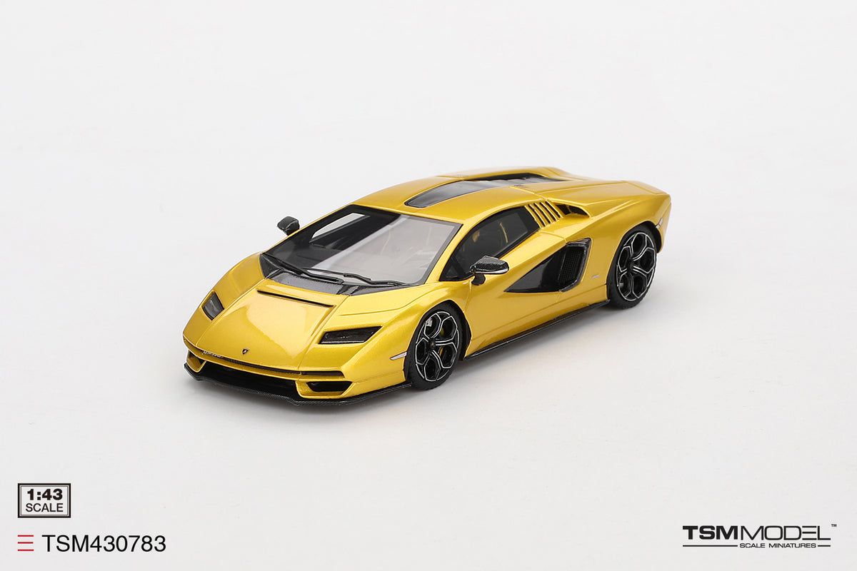 TSM Model 1:43 Lamborghini Countach LPI 800-4 - Giallo Orion - Neuve