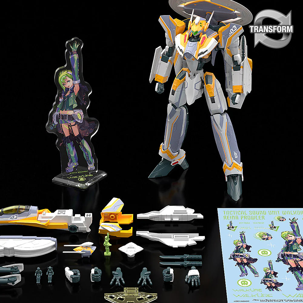 Bandai Macross VF-31E Deluxe Set Siegfried (Chuck Mustang Use