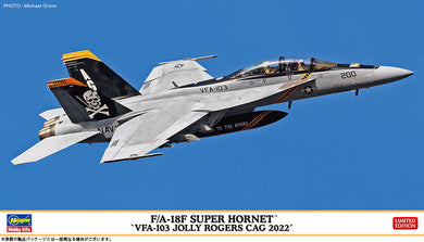 Hasegawa 1/48 US F/A-18F Super Hornet ' VFA-103 Jolly Rogers CAG' 02458