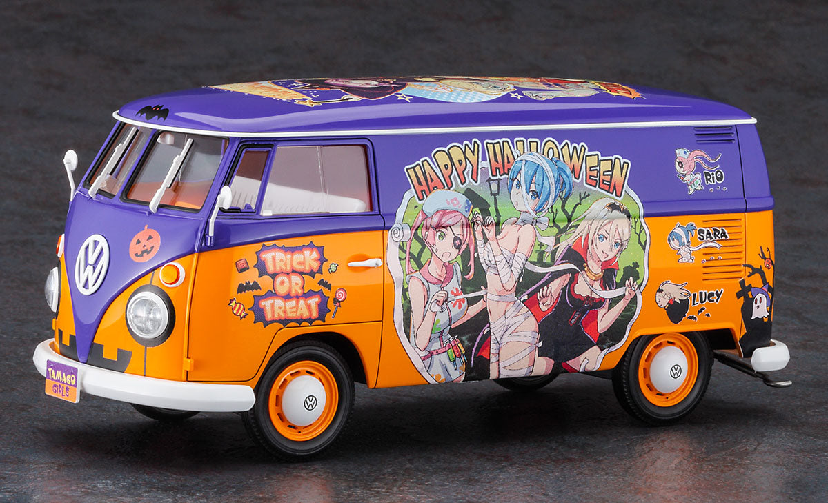 Hasegawa 1/24 Volkswagen Type 2 Delivery Van Egg Girls Happy