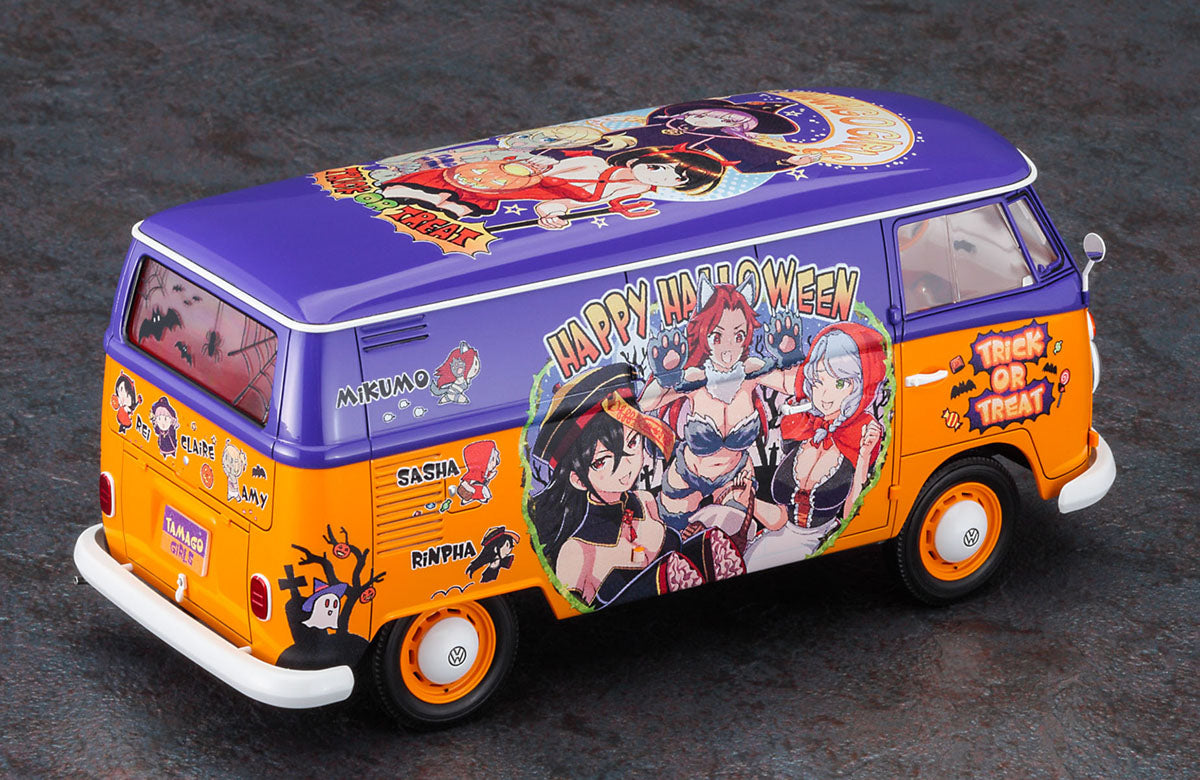 Hasegawa 1/24 Volkswagen Type 2 Delivery Van Egg Girls Happy