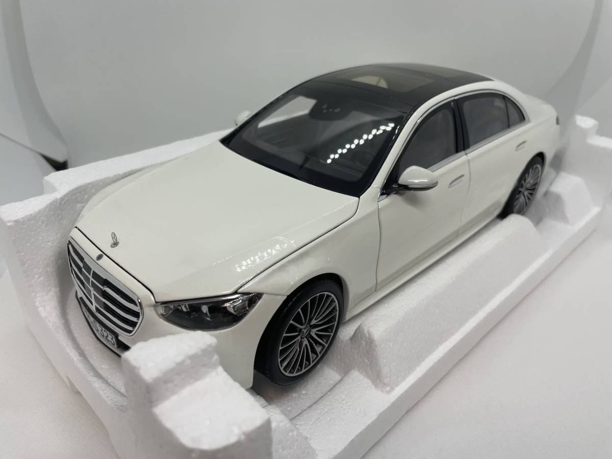 Norev 1/18 Mercedes S-Class AMG-Line 2021 White 183801 – Burbank's