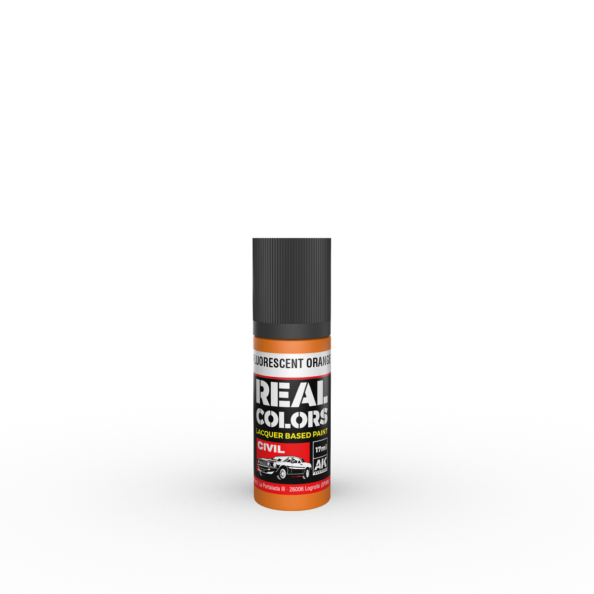 AK Interactive RC838 Real Colors Fluorescent Orange 17ml