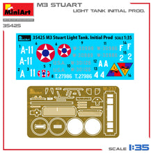 Load image into Gallery viewer, MiniArt 1/35 US M3 Stuart Initial Production 35425