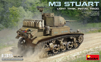MiniArt 1/35 US M3 Stuart Initial Production 35425 COMING SOON!
