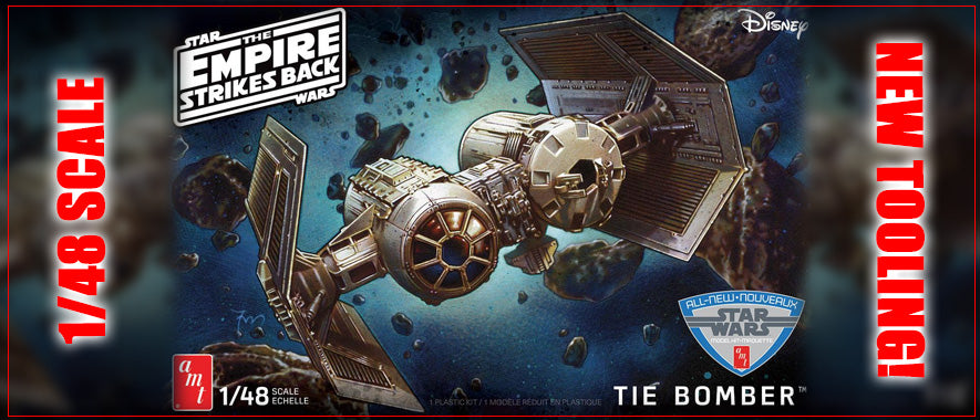 AMT 1/48 Star Wars Tie Bomber NEW TOOLING AMT1469 COMING SOON