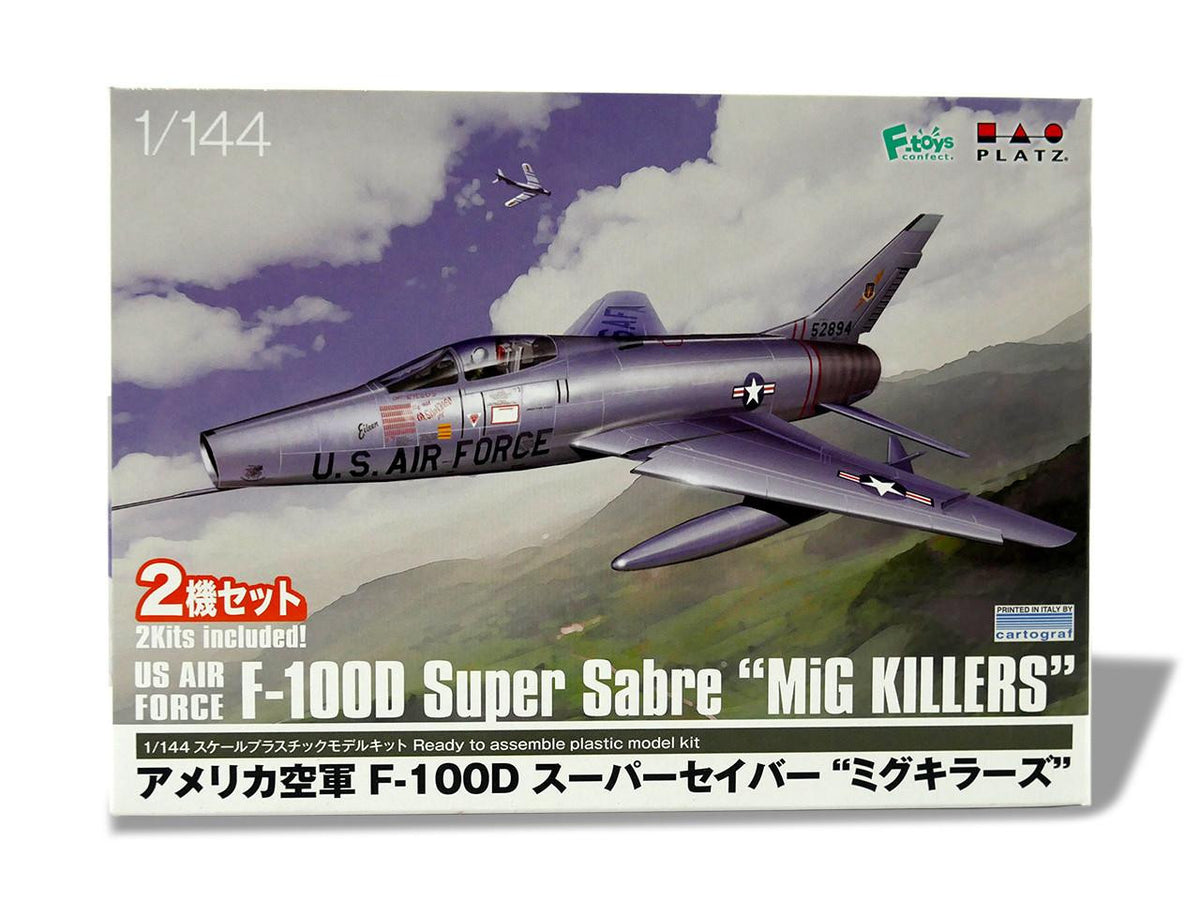 Platz 1/144 US F-100D Super Sabre Mig Killer (2 kits in one box