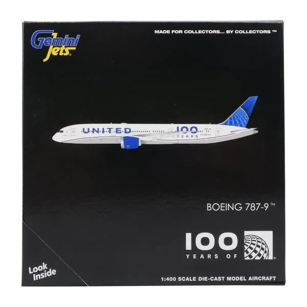 Gemini 1/400 United Airlines 787-9 Gemini 1/400 United Airlines 787-9