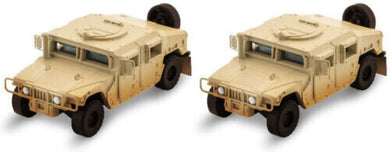 Micro-Trains MTL Humvee (Tan Weathered) 2-Pack 499 44 001