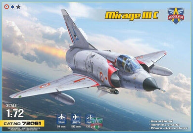 Modelsvit 1/72 French Mirage lll C 72061