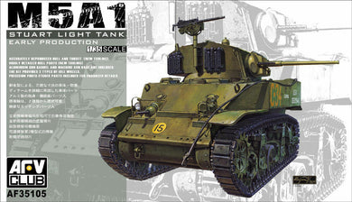 AFV Club 1/35 US M5A1 Stuart Light Tank Early 35105