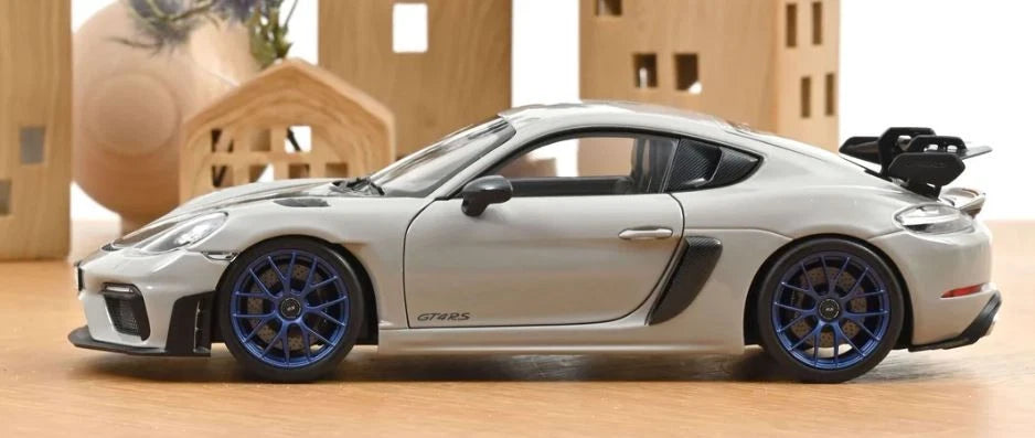 Norev 1/18 Porsche Cayman GT4 RS W/Weissach Package 2023 Chalk
