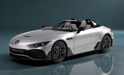 NZG 1/18 Mercedes-AMG PureSpeed 2025 Matte Silver 1111/51