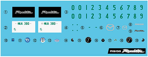 Fujimi 1/24 Mazda MX-5 Miata Roadster 04632 – Burbank's House of