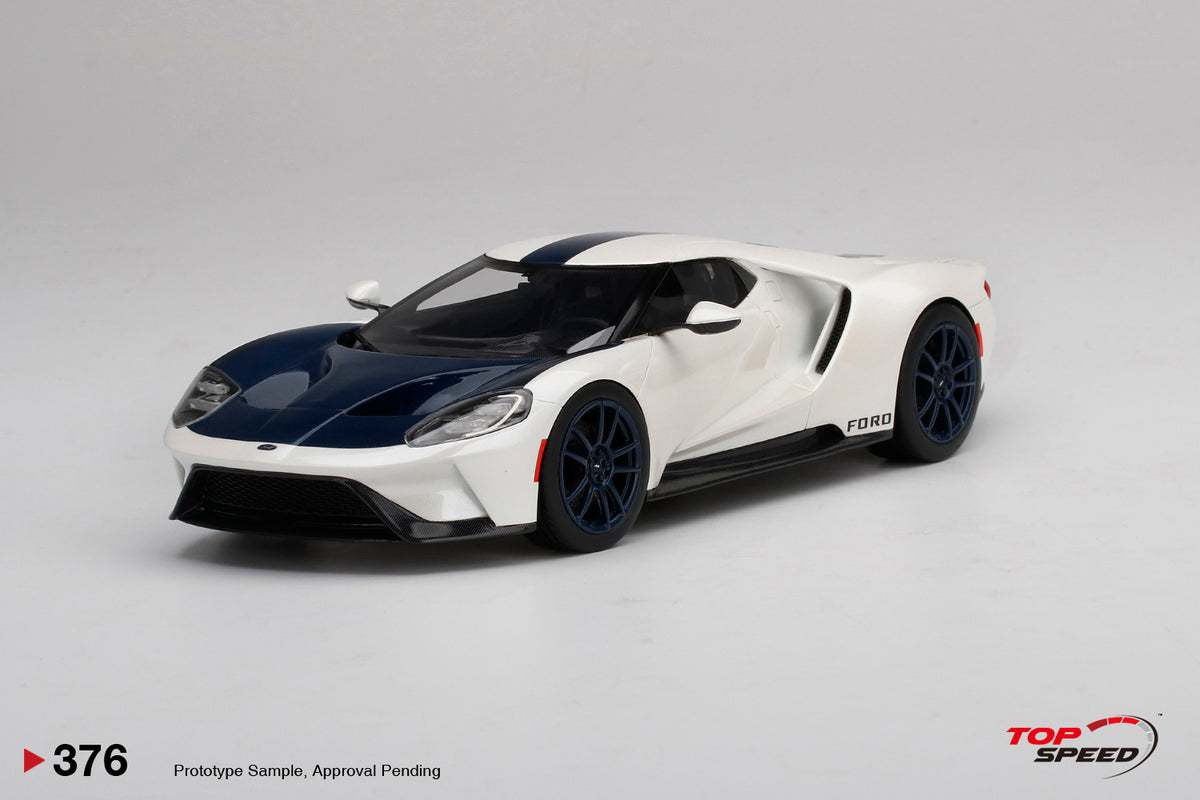 Top Speed 1/18 Ford GT '64 Prototype Heritage Edition TS0376 SALE