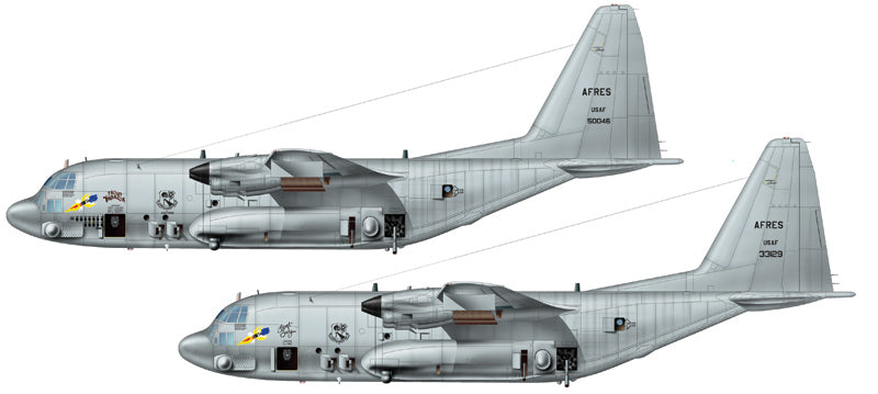 Italeri 1/72 US AC-130H Spectre New Tooling 1310 – Burbank's House