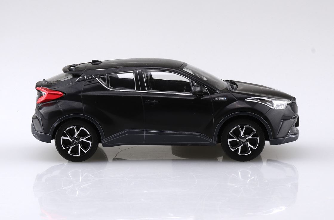 TOYOTA C-HR ミニカー 黒 1:43 Toyota CHR C-HR Black/White Diecast Car Model | eBay