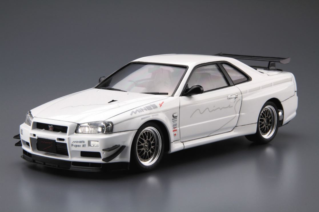 Aoshima 1/24 Nissan Skyline GT-R Mine's 05986 – Burbank's House of