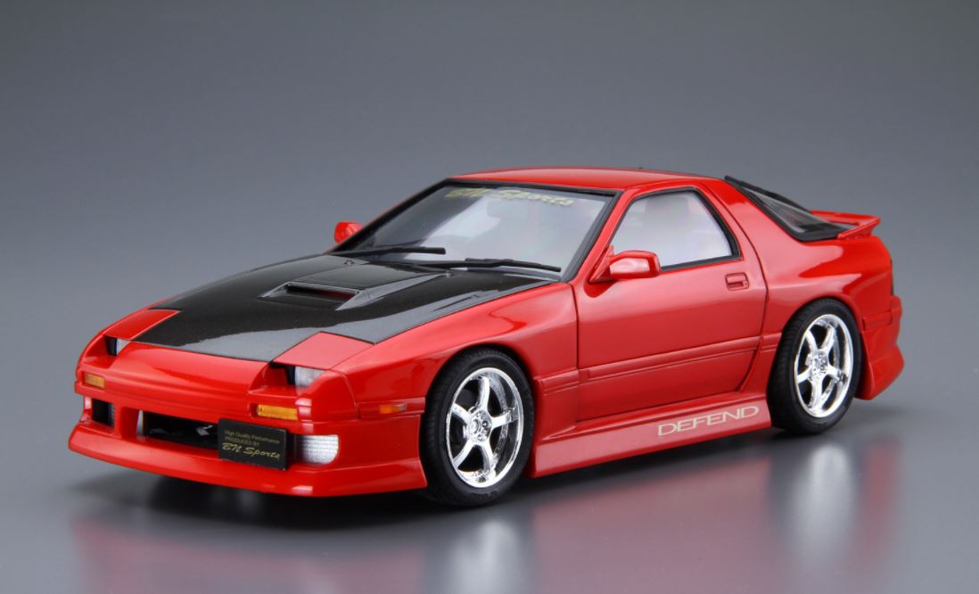 Aoshima 1/24 Mazda RX7 Savanna BN Sports 06150 – Burbank's House