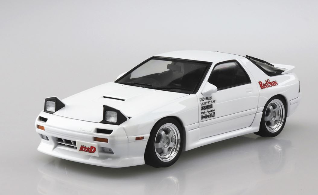 Aoshima 1/24 Initial D Mazda RX-7 FC3S Takahashi Ryosuke 05958