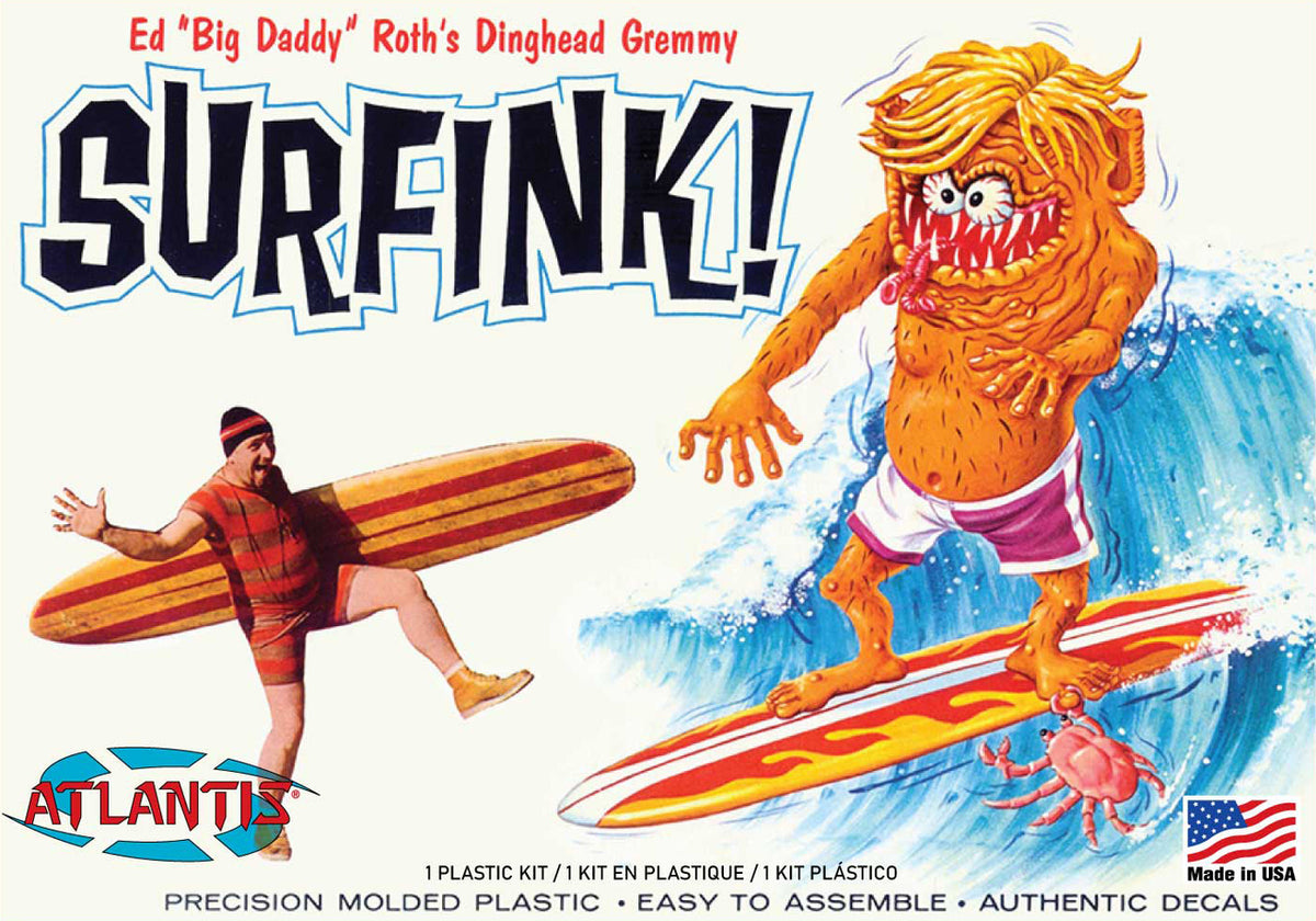 Atlantis Ed Big Daddy Roth Surfink H1306 – Burbank's House of Hobbies